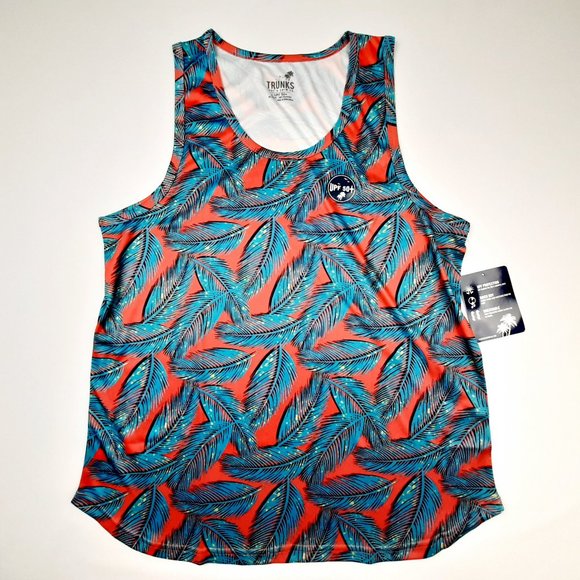 Trunks Surf & Swim Men's Swim Tank Top Size Large - Picture 1 of 6